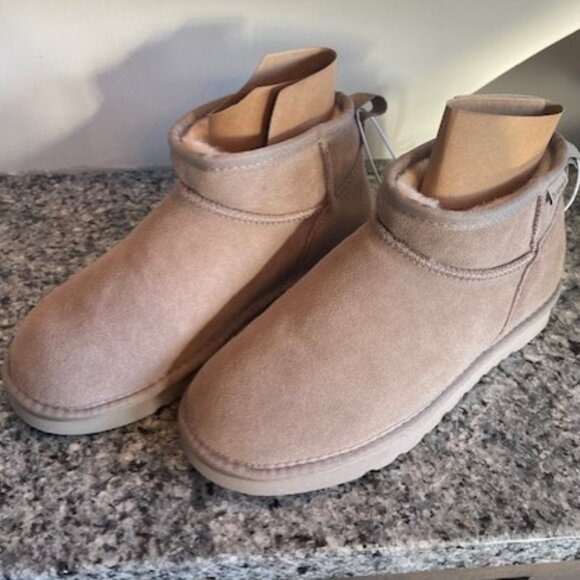 Brown shearling boots Size 9 - Picture 1 of 6